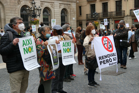 Entitats ecologistes es mobilitzaran el cap de setmana arreu del territori contra les macroinstal·lacions de renovables