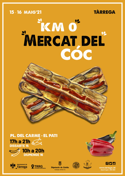 La Regidoria de Promoció Econòmica organitzarà el Mercat del Cóc durant la #FMTàrrega2021 amb paradistes locals