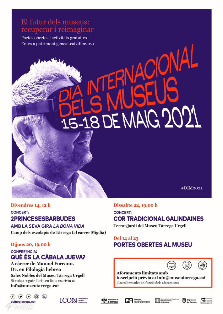 El museu de Tàrrega està celebrant el Dia Internacional dels Museus amb un seguit d'actes gratuïts