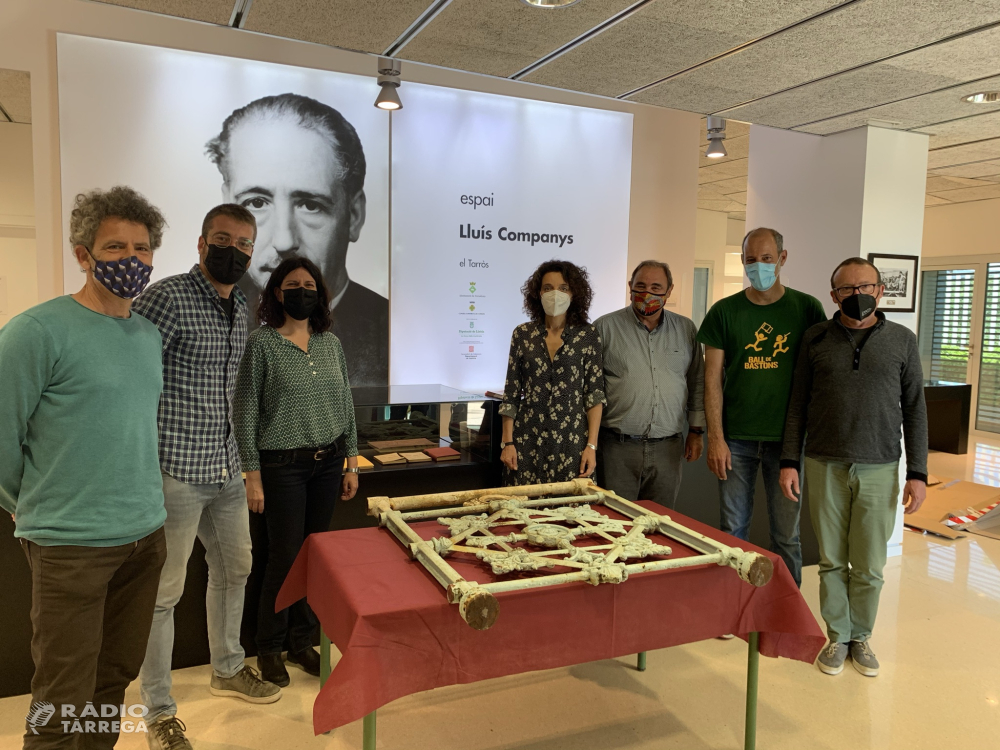 L’Espai Lluís Companys rep un tram de la barana del pont d’Irun on el president Companys va ser entregat a les forces franquistes