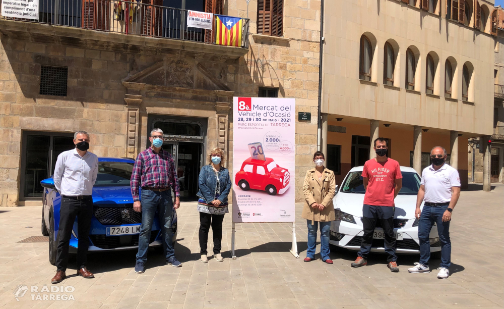 Tàrrega celebra aquest cap de setmana el 8è Mercat del Vehicle d’Ocasió amb més de 4.000 m2 d’exposició