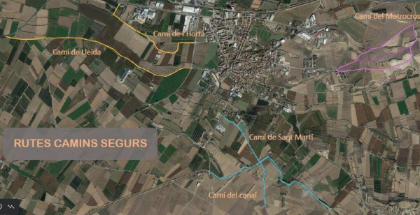 Bellpuig regula una vigilància als camins per a que la població faci activitat física d’una manera segura