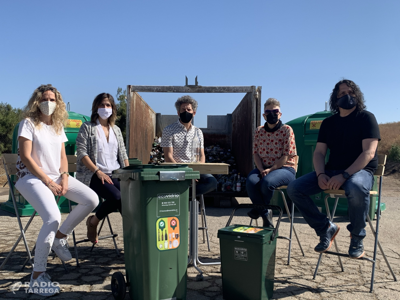L’Urgell activa una campanya per promoure el  reciclatge d’envasos de vidre a l’hostaleria