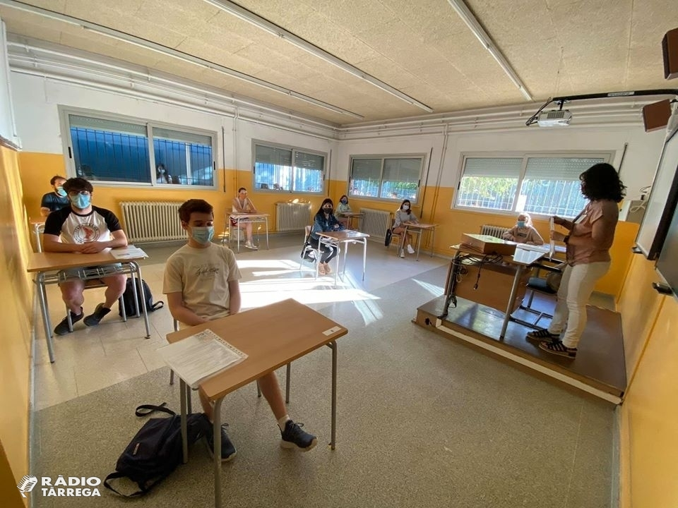 Més de 200 estudiants s'examinaran de la selectivitat a Tàrrega a partir de demà