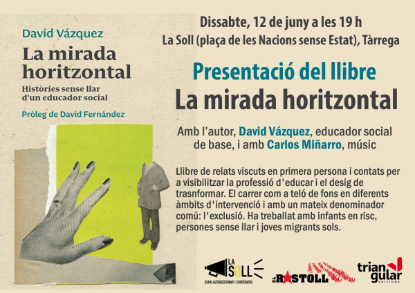 David Vázquez presenta a la Soll el seu llibre 'Mirada Hotizontal'