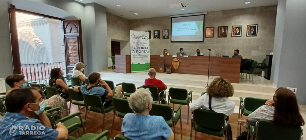 La recollida orgànica d'Agramunt passa del 34 al 90% en el primer trimestre del Porta a Porta