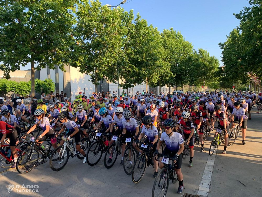 Èxit de la cursa 'Pedals de dona' de Tàrrega que ja prepara la pròxima edició