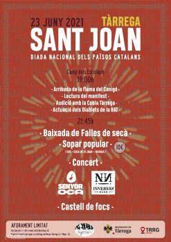 Tàrrega trasllada els actes de la Festa de Sant Joan al Camp dels Escolapis