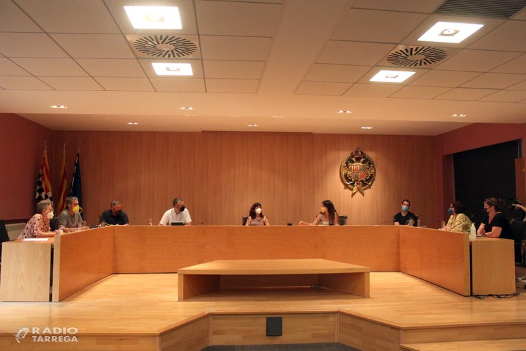 Reunió de l'Equip de Govern de Tàrrega amb el nou delegat del Govern a Lleida, Bernat Solé