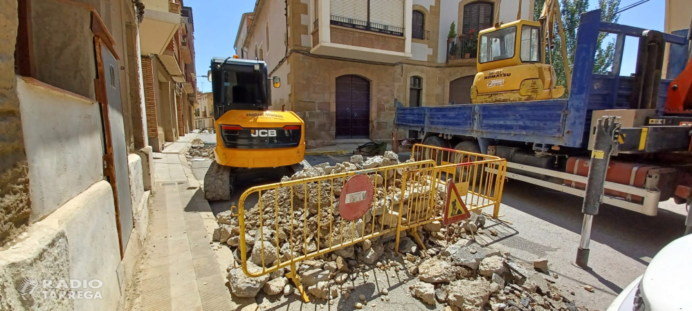 S’inicien les obres a la Raval de Puigverd a Agramunt