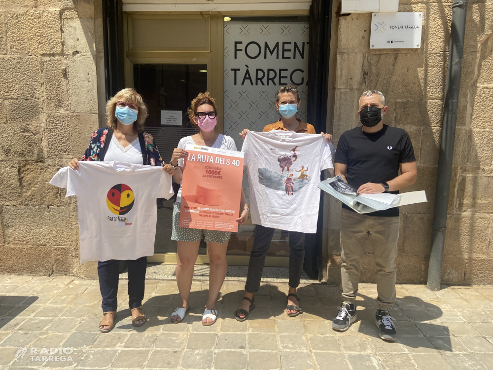 Foment Tàrrega i Fira Tàrrega uneixen esforços en la campanya “Ruta dels 40”