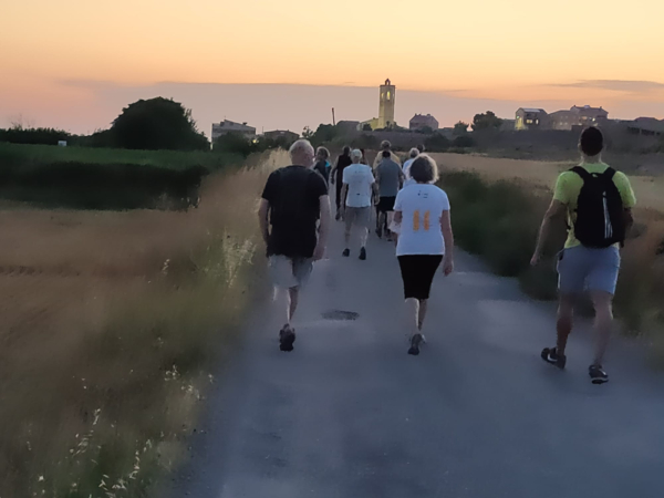 Punt i final a les caminades nocturnes familiars que Bellpuig repetirà l'estiu que ve