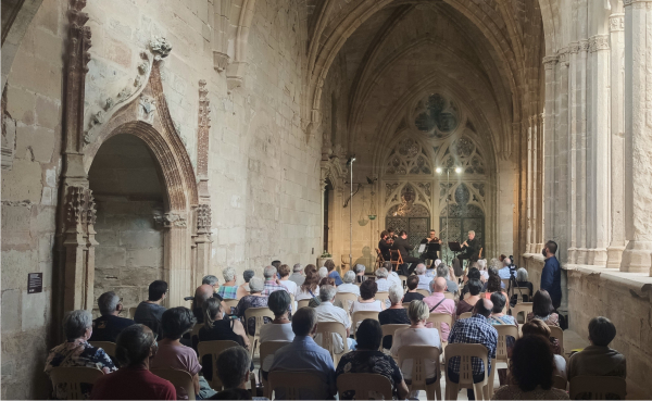 El Quartet Teixidor obre la sisena edició del Festival ‘La Pedra Parla’ amb un quintet per a cordes i clarinet de Mozart
