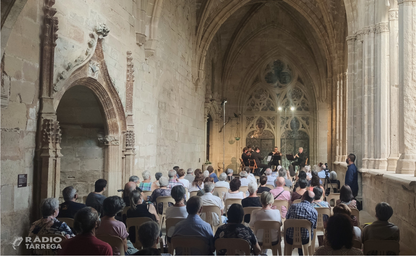 El Quartet Teixidor obre la sisena edició del Festival ‘La Pedra Parla’ amb un quintet per a cordes i clarinet de Mozart