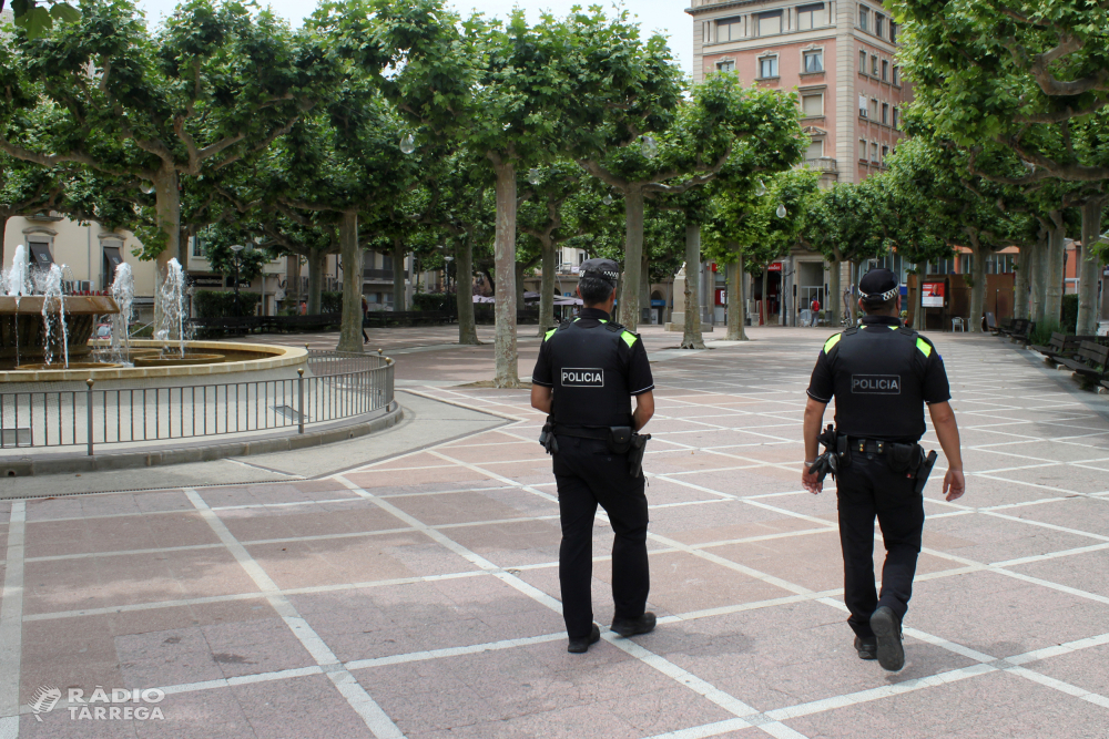 La Policia Local de Tàrrega intervé 14 targetes de persones amb discapacitat en tres mesos per un ús il·legítim