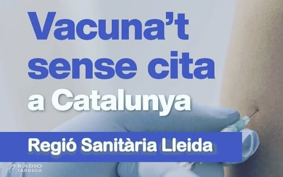 Nova jornada de vacunació contra la COVID-19 sense cita prèvia a Tàrrega