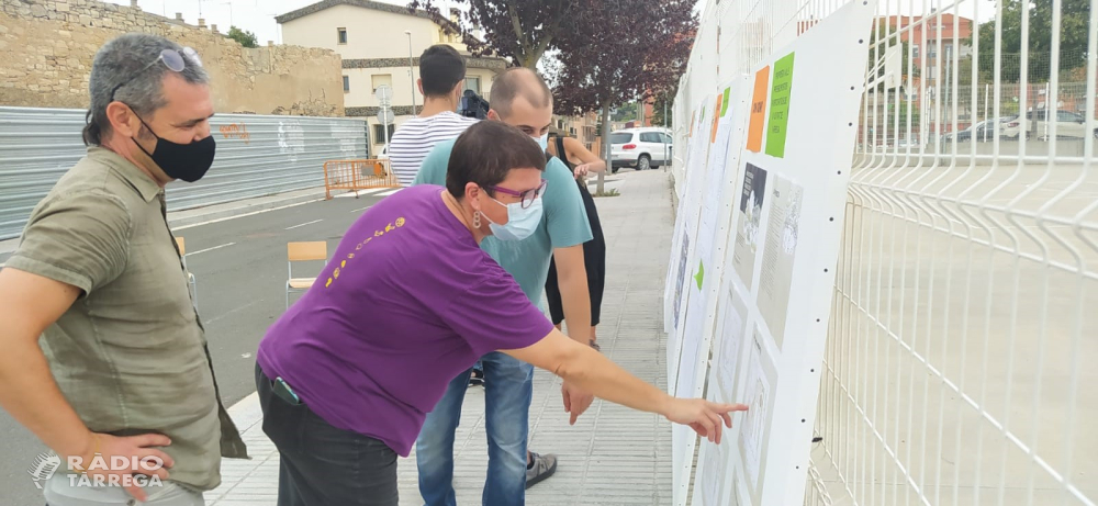 Es presenta el projecte de renaturalització del pati de l'Escola Maria Mercè Marçal de Tàrrega