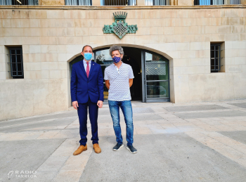 El subdelegat del Govern a Lleida, José Crespín a l'Urgell
