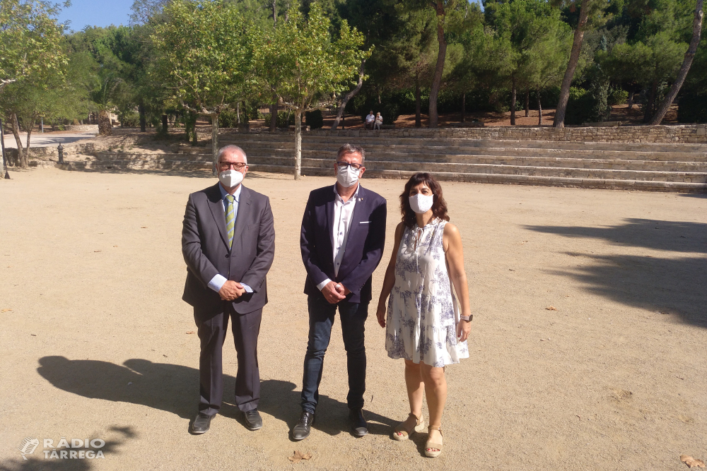 Tàrrega inaugura la remodelació de la plaça de la Bassa en el marc de l’Aplec de Sant Eloi