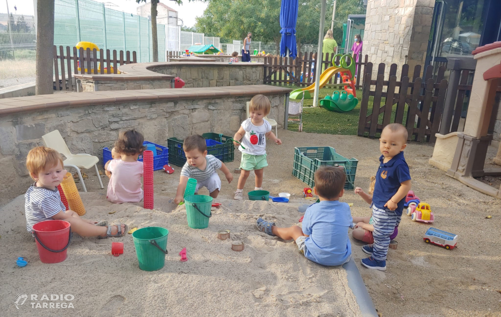 Les dues llars d’infants municipals de Tàrrega, La Pau i El Niu, inicien el curs amb 101 alumnes