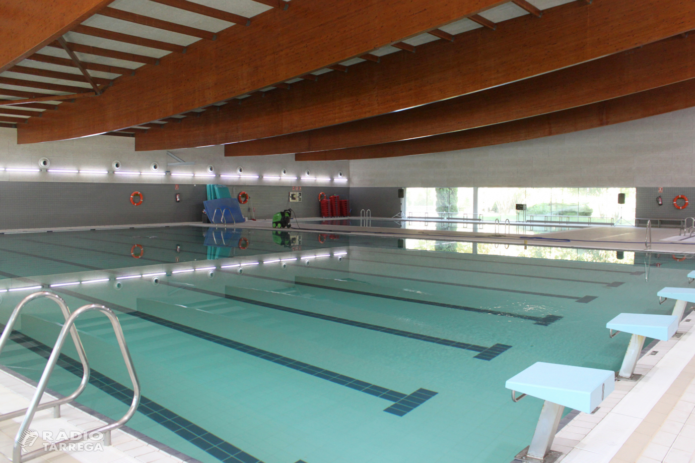 L’Ajuntament de Tàrrega reobrirà la piscina coberta municipal el proper 1 d’octubre