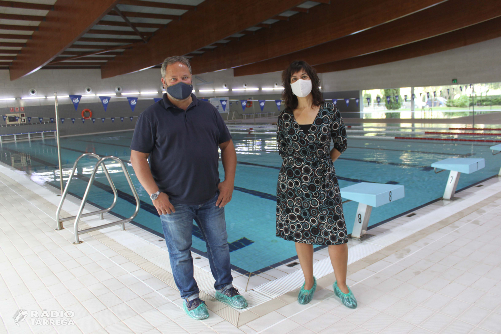 Tàrrega reobre la piscina coberta municipal amb elevada afluència d’usuaris