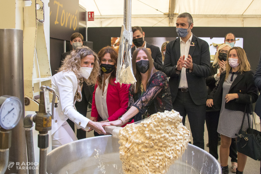 Agramunt viu una primera jornada de retrobament i il·lusió a la Fira del Torró i la Xocolata a la Pedra