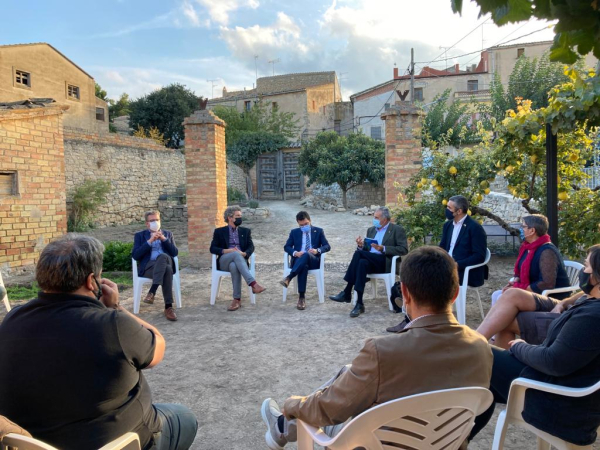 Llorenç de Rocafort celebra la Junta de l'Associació de Micropobles de Catalunya