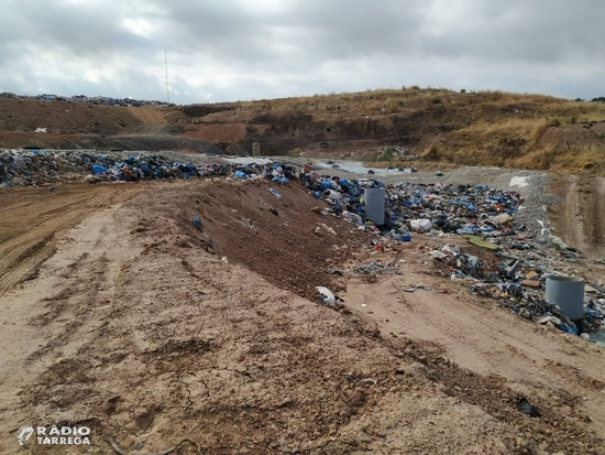 L’abocador de residus urbans de l’Urgell ha emès 179,8 tones de metà i 523,8 de CO2 durant el 2020