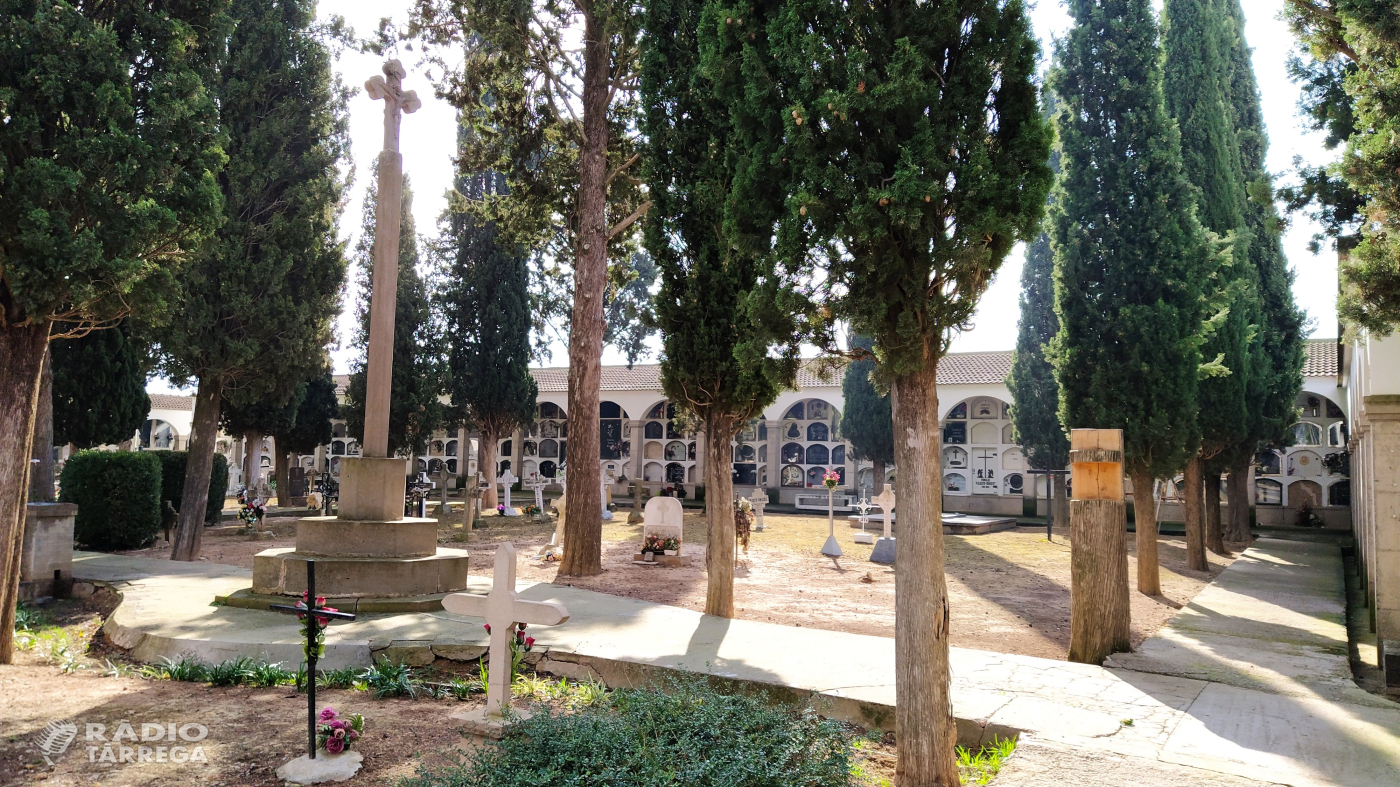 L’Ajuntament d'Agramunt habilita al cementiri un nou espai de record al dol perinatal