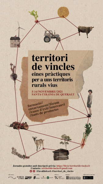 El projecte Territori de Vincles organitza unes jornades per reflexionar i treballar sobre les problemàtiques que pateix la Vall del Corb