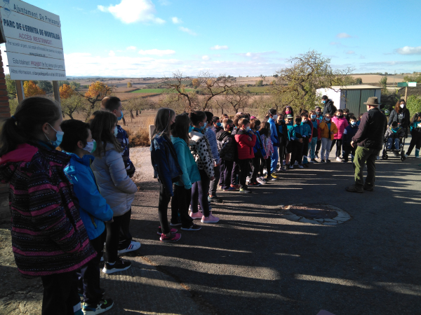 Comencen els tallers i les visites als espais naturals de Ponent per a escolars de l'Urgell