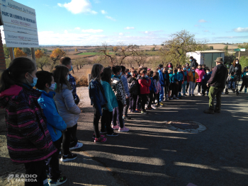 Comencen els tallers i les visites als espais naturals de Ponent per a escolars de l'Urgell