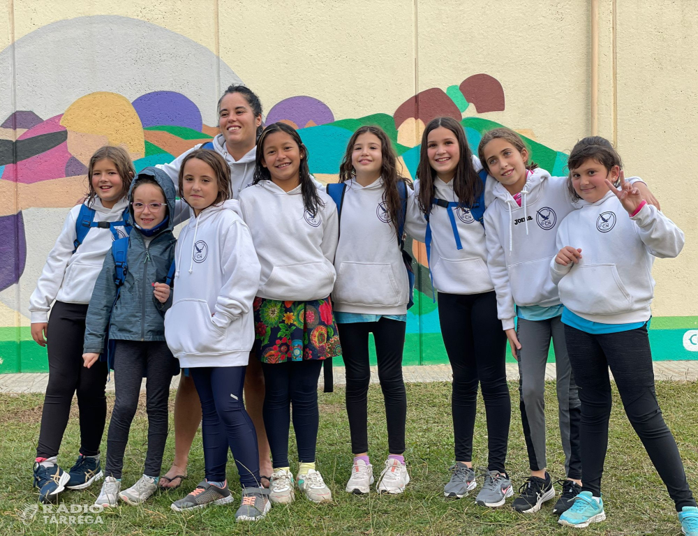 Els benjamins i prebenjamins del Club Natació Tàrrega visiten l'INEFC Lleida