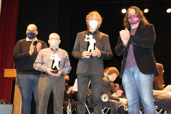 Bellpuig celebra Santa Cecília es lliura el mèrit musical 2020 a Enric Segarra i el 2021 a Víctor Lleixà