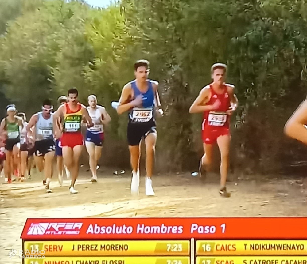 El targarí Xavi Badia participa en el prestigiós Cross de Itálica i queda en 41a posició