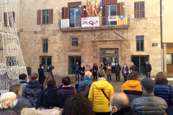 Tàrrega clama contra totes les formes de violència vers les dones