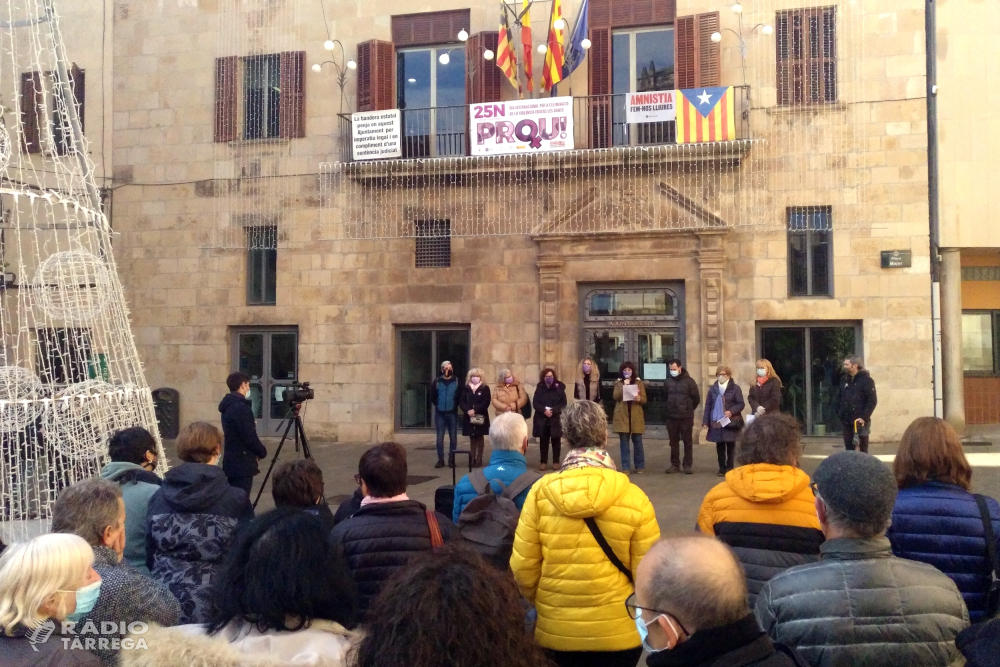 Tàrrega clama contra totes les formes de violència vers les dones