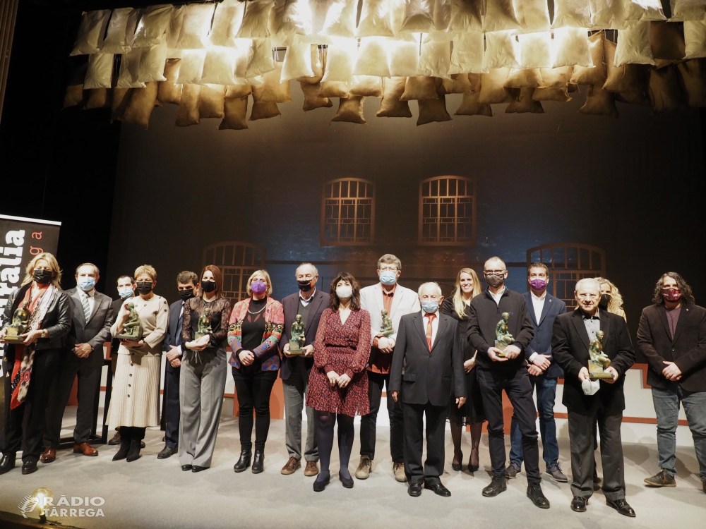 Els Premis Culturàlia de Tàrrega posen en valor la tasca del CAP i les residències durant la pandèmia