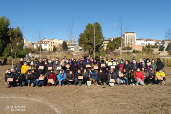 Nou espai arbrat a Tàrrega en record de les víctimes de la violència masclista