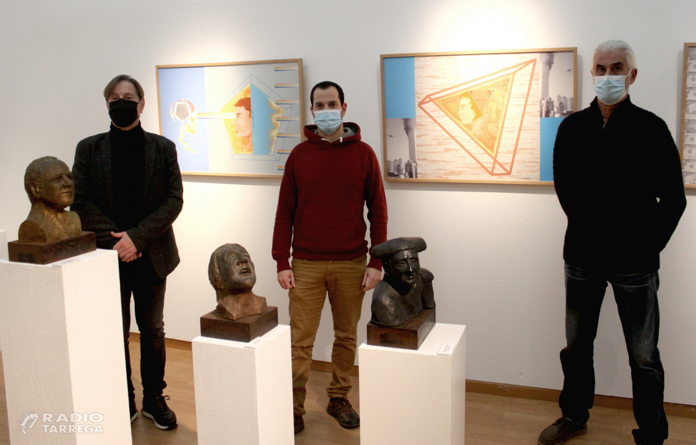 La Sala Marsà de Tàrrega aplega obres del pintor Domènec Serra i l’escultor Josep Castellana