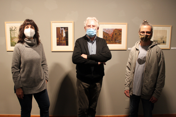 Una exposició al Museu Tàrrega Urgell repassa la trajectòria com a gravador del pintor Francesc Rufes