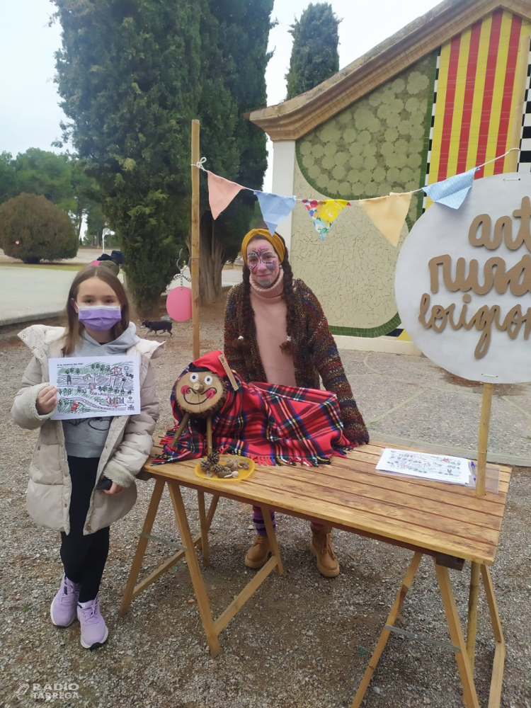 15 famílies participen a la recerca del Tió de Nadal al Parc de Sant Eloi de Tàrrega