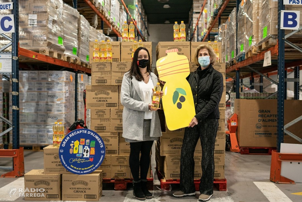 Borges International Group dóna 15.000 litres d'oli al Banc dels Aliments