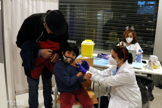 Salut registra unes 4.500 peticions per vacunar infants de 5 a 11 anys a les regions de Lleida i de l'Alt Pirineu i Aran