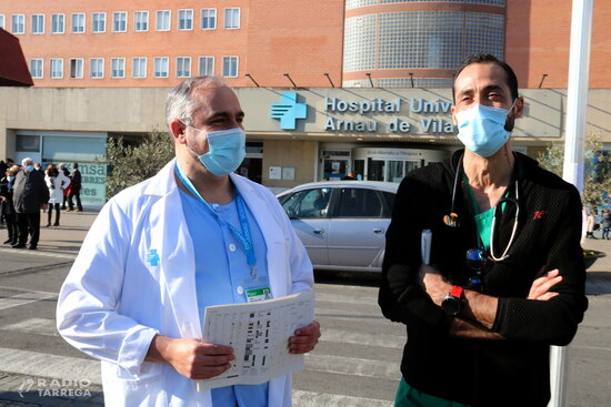 La majoria dels ingressats amb covid-19 a l'Arnau ja té la variant òmicron però a l'UCI segueix predominant la delta