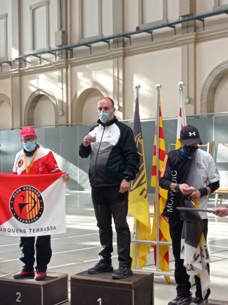 El targarí Carlos Medina es proclama Campió de Tir en Arc de Catalunya en la categoria de veterà