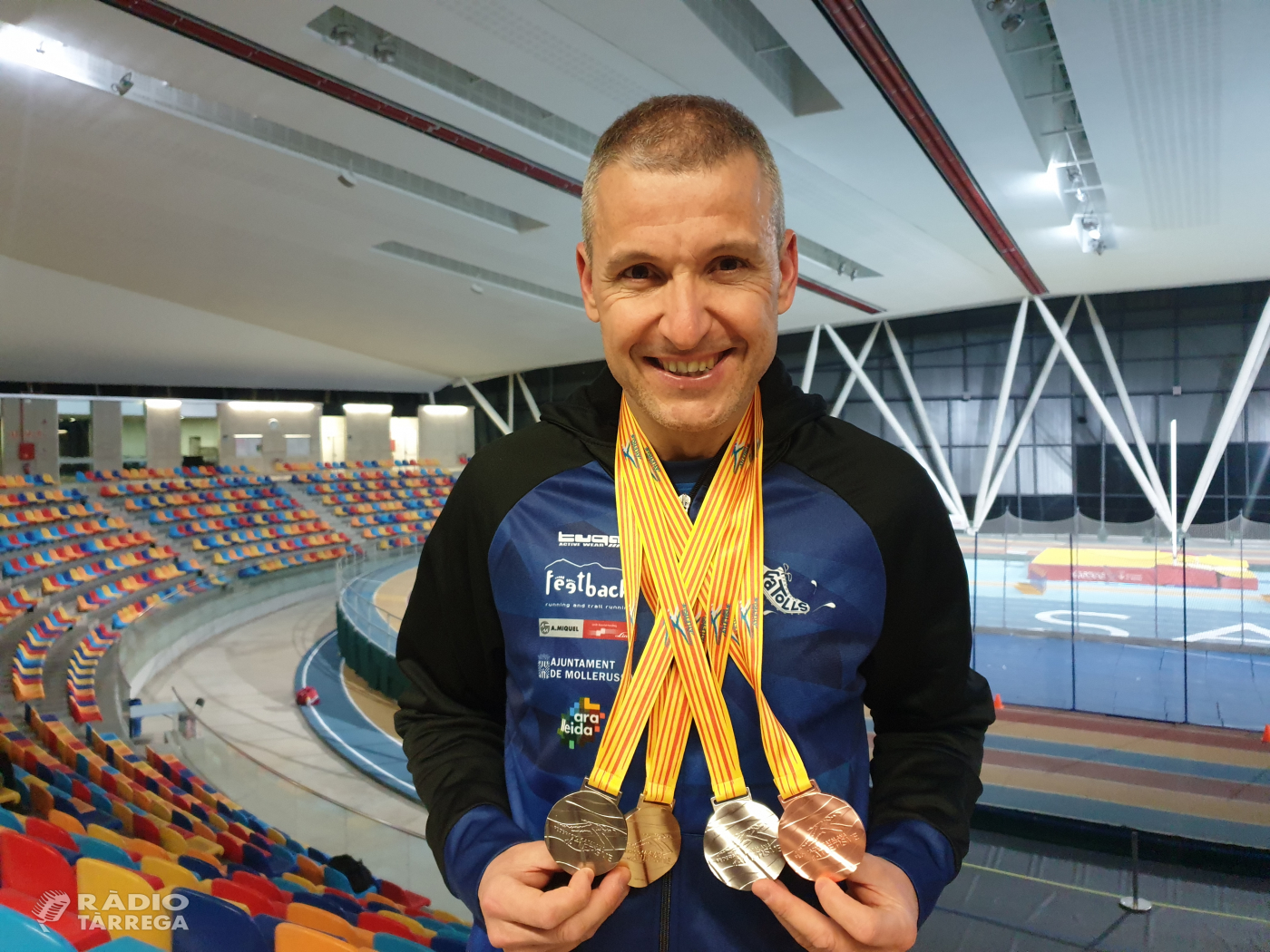 L’atleta targarí Josep Ramon Sanahuja aconsegueix 4 noves medalles en el Campionat de Catalunya