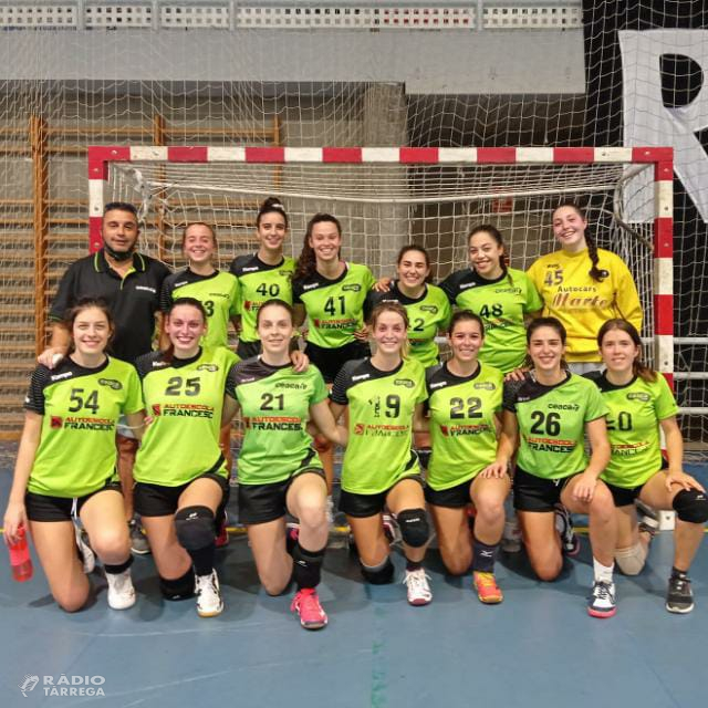 Resultats CEACA Tàrrega Handbol Femení  del cap de setmana