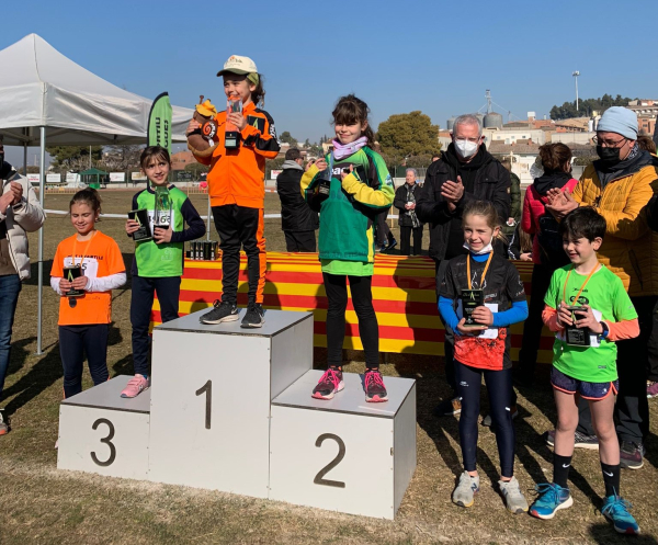 15 corredors del CEACA Tàrrega participen al cros d'Arbeca